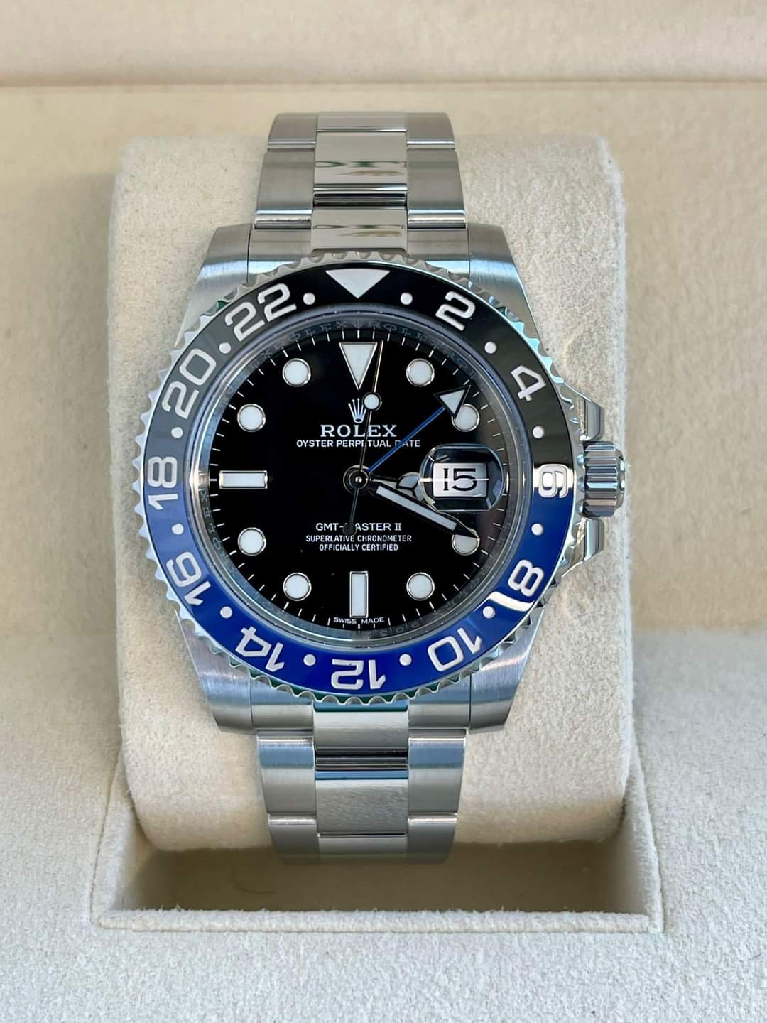 Rolex Gmt Master II 116710blnr Batman (Preorder)