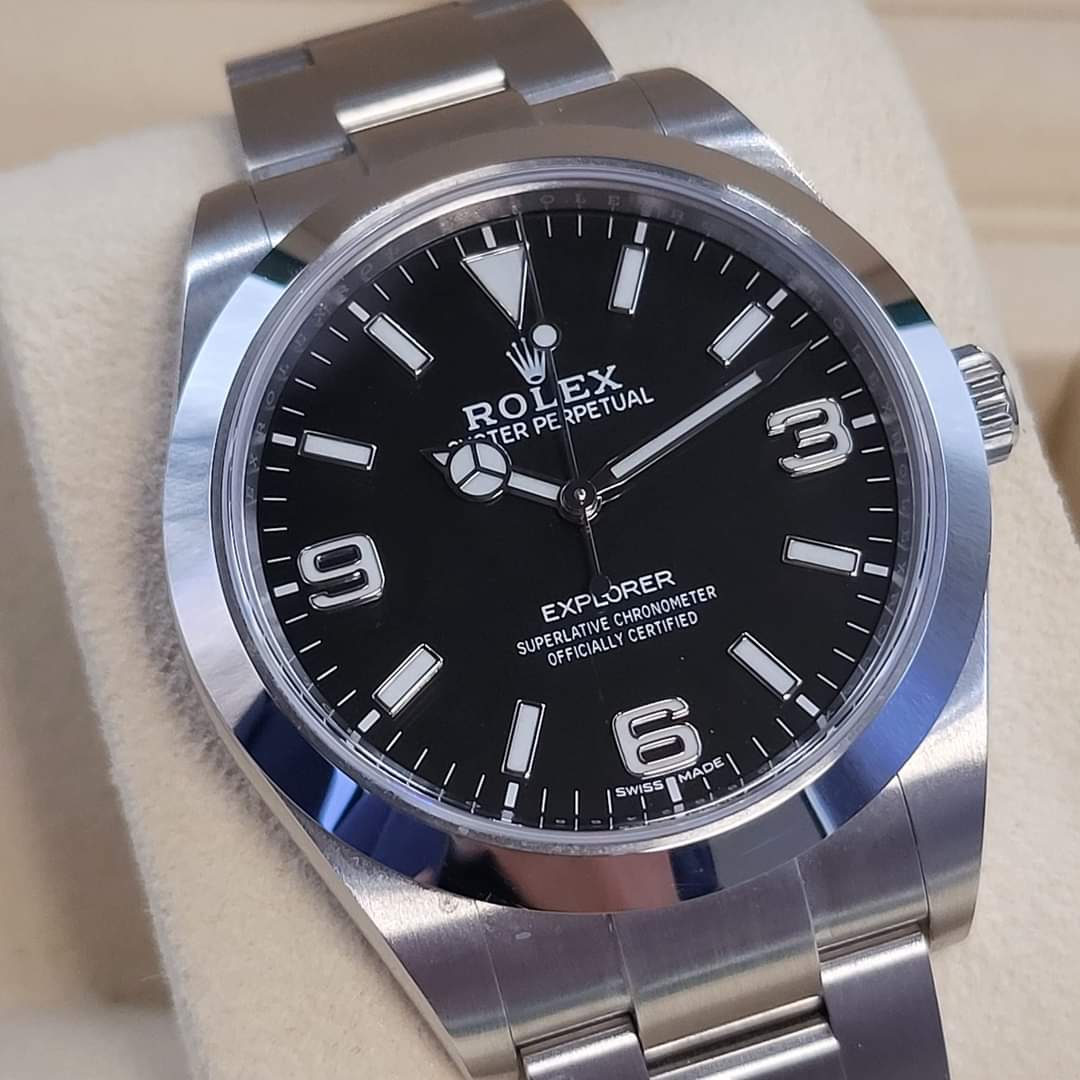 Rolex explorer 214270 39mm full set 2018